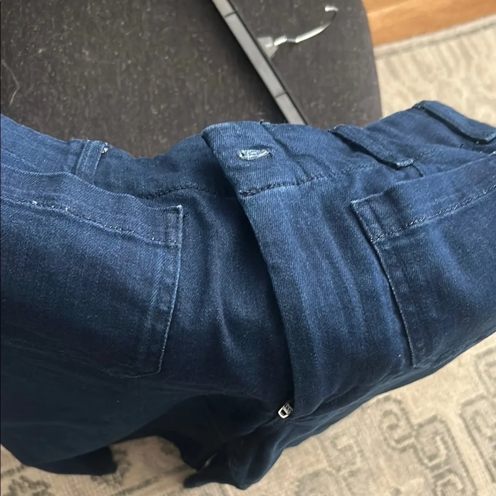 Anthropologie Dark Blue Women Jeans - Picture 6 of 7